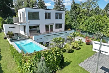 Provisionsfreies Haus mit Pool und Autoabstellplätze in absoluter Grünruhelage und WIENBLICK