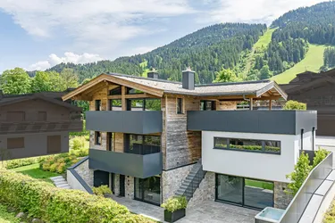 Luxusvilla mit Kaiserblick in Toplage nahe dem Skilift
