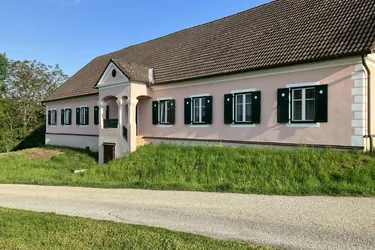 RARITÄT: LANDWIRTSCHAFT IM ERZHERZOG JOHANN BAUSTIL IM OSTSTEIRISCHEN HÜGELLAND - ERWEITERBAR