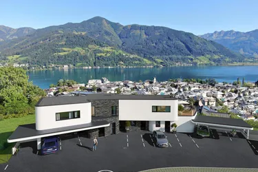 Neubauprojekt "Seeblick Residenz": 5 Luxuswohnungen mit traumhaftem Weitblick auf den Zeller See