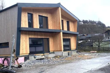 Expose 5700 Zell am See / Högmoos: PROVISIONSFREI! ab 549.000 € Doppelhaushälfte 104m² mit Keller 50 m², 4 Zimmer, Wärmepumpe, Photovoltaik, 2 Parkplätze