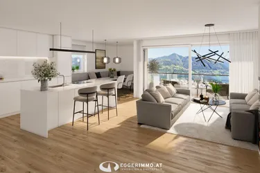 Neubauprojekt "Seeblick Residenz": 5 Luxuswohnungen mit traumhaftem Weitblick auf den Zeller See