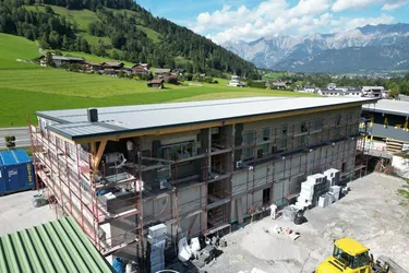 Moderne neubau Büroflächen (auf Wunsch inkl. Dienstwohnung) in Saalfelden / Harham direkt an der B311 zu vermieten