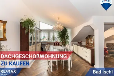 Großzügige Dachgeschosswohnung mit Blick über Bad Ischl
