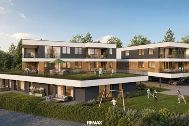 NEUBAU! - Noch 3 Wohnungen verfügbar! - Modernes Wohnen mit überdachter Terrasse und Weitblick in Bad Ischl – Top 3