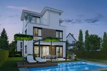 1210, Sandrockgasse, An der Alten Donau mit ihren Strandbädern, Einzelhaus 