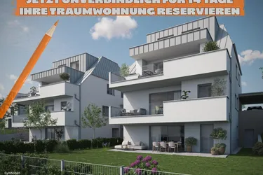 LINZ / FROSCHBERG: NEUBAUPROJEKT - EIGENTUMSWOHNUNG ca. 139,15 m² Wohnfläche, 5 Zimmer + Dachterrasse, inkl. Carportstellplatz