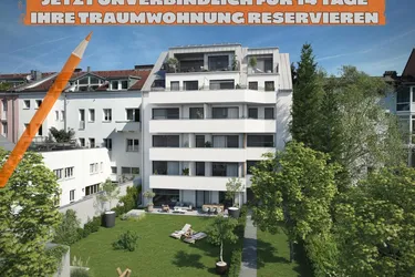 LINZ/URFAHR (Auberg) : NEUBAU - EIGENTUMSWOHNUNG ca. 76,65 m² Wohnfläche, 3 Zimmer + Balkon, inkl.Tiefgaragenstellplatz + EIGENGARTEN möglich