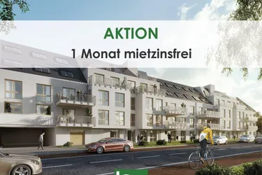Expose AKTION — 1 MONAT MIETZINSFREI — PROVISIONFREI — GRÜN SOWEIT DAS AUGE REICHT – RESIDIEREN AM MARCHFELDKANAL