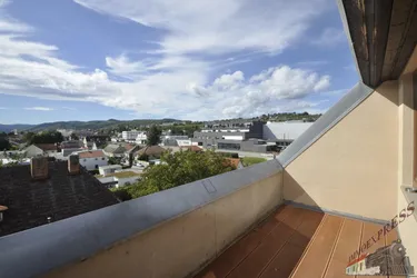 Wunderschöne Dachterrassenwohnung mit Tiefgaragenparkplatz und bester Fernsicht nähe EKZ Bühl-Center