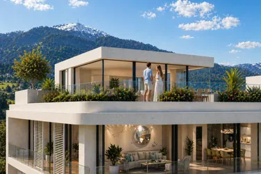 Hochklassige Penthouse-Wohnung mit 185m² + 105m² Terrassenfläche - Luxuriöses Wohnprojekt in Aldrans