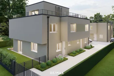 Neubau: Top Doppelhaushälfte in Essling