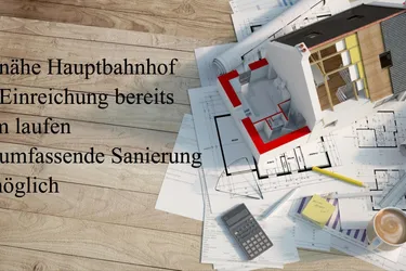 Sie wollen umbauen? Wir haben es für Sie vorbereitet - Ideal für umfassende Sanierung geeignet