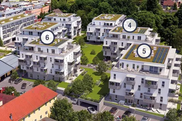 Nachhaltig und Grün: Neubauwohnung im Graumann-Park