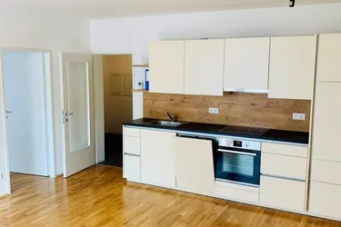 Purkersdorf/Hauptplatznähe – 2 Zimmer Neubau Mietwohnung mit großem Balkon 