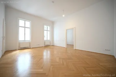 nahe Albertgasse: Altbauwohnung mit 4 Zimmern, 2 Bäder, 2 WC - unbefristet