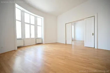 helle Altbauwohnung, 3 Zimmer, 1 Bad, 1 WC, Klopfbalkon - 5 Jahre befristet