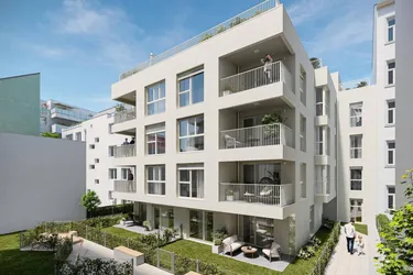 Urbane Oase mitten im Dritten - Neubauprojekt mit Wohnqualität - 46 Erstbezugswohnungen provisionsfrei zu kaufen in 1030 Wien