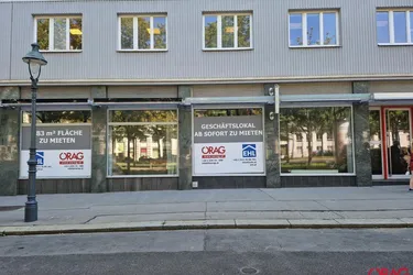 Expose Geschäftslokal mit großzügigen Schaufensterfronten in 1010 Wien zu mieten 