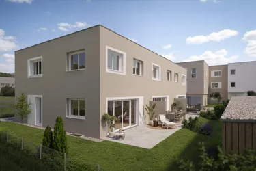 Moderne Reihenhäuser in Lengau