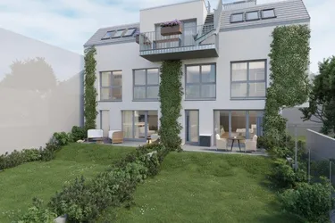 Exklusive Neubau Maisonettewohnung mit Eigengarten in Baden bei Wien direkt vom Bauträger!