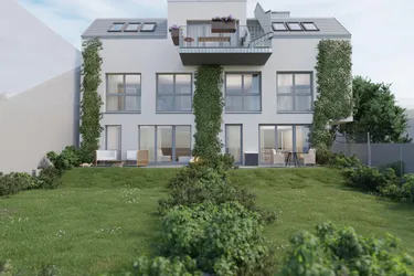 Exklusiver Neubau- lichtdurchflutete 4 Zimmer Dachterrassen Wohnung mit 2 Terrassen in Baden - direkt vom Bauträger - PROVISIONSFREI!