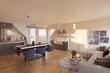 Lichtdurchflutete – moderne - 3-4 Zimmer Dachgeschoßwohnung mit Balkon in zentraler Lange in Baden! Schüsselfertig &amp; PROVISIONSFREI!
