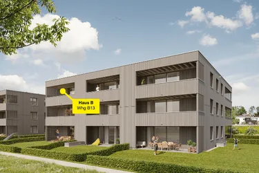 Sonnige 3-Zimmer-Dachgeschosswohnung | B13