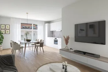 Für Anleger gedacht – 2 Zimmer mit knapp 10 m² Balkon