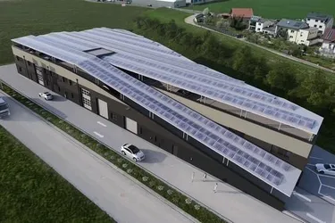 Gewerbeobjekt - Grünwall - Hallen/Büros zu mieten - TOP STANDORT 12 Hallen fast fertiggestellt von 59 bis 311 m2