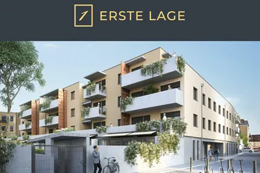 Krems, Altstadt, Neubau, Erstbezug: 3 Zimmer, 87 m² Wfl., Loggia, Pflanzbeet