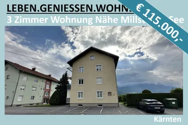 DREI ZIMMER WOHNUNG NÄHE MILLSTÄTTER SEE