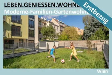 MODERNE FAMILIEN GARTENWOHNUNG