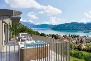 Neubauprojekt "Glanzleitn" - Traumhafter Ausblick über Millstatt sowie den Millstätter See (Top 7)
