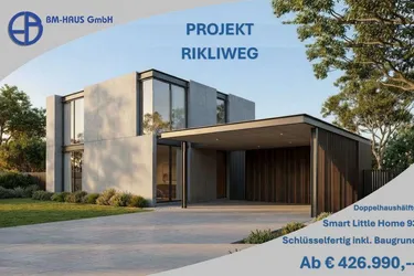 Baustart demnächst: "Smart Little Home 93" am Rikliweg