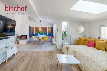 Penthouse-Wohnung in sehr ruhiger Wohnlage mit Dachterrasse