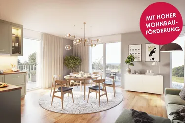 2-Zimmer Dachgeschoßwohnung mit großzügigem Balkon / Top B13