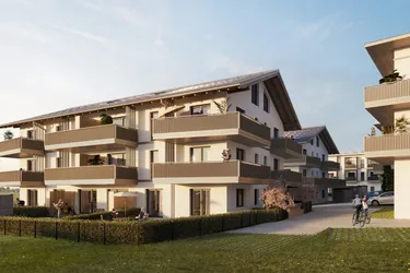 Quartett Strass, Top 1.2: 2-Zimmer Gartenwohnung mit Süd-West Ausrichtung