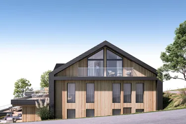 Exklusive NEUBAUWOHNUNG in sonniger und ruhiger Bestlage von Bad Gastein. 44m² große Ost-Süd-West Terrasse, raumgreifender und nachhaltig bepflanzter rundum Grünbereich.