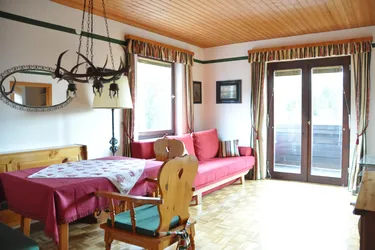 2 Zi. - FERIEN-MIET-WOHNUNG mit großartiger Aussicht auf das Gasteinertal, inkl. großem Balkon und privater GARAGE direkt beim Haus