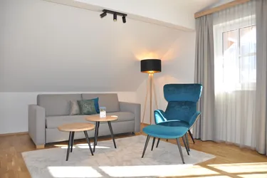 Chalet-FERIEN-Penthouse NEUBAU in Gastein, Dorfgastein, Ortsteil Unterberg, in bester unverbaubarer Grünruhelage mit Genehmigung für die touristische Nutzung (Vermietung an Feriengäste)