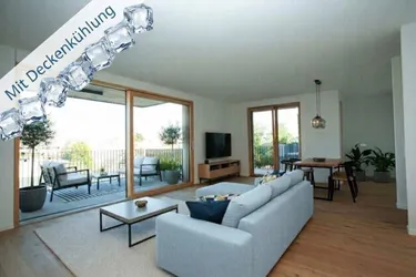 Cool und Großzügig Leben mit DECKENKÜHLUNG auf 108 m² mit 30 m² Freifläche - Jetzt auch mit Küchen-Gutschein! - ERSTBEZUG.