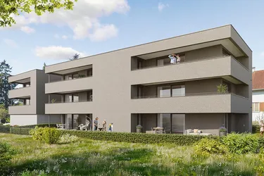 2-Zimmer-Terrassenwohnung mit Westausrichtung
