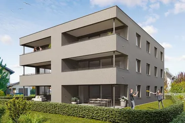 4-Zimmer-Terrassenwohnung mit Südausrichtung