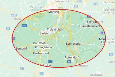 Expose Bezirk Baden / Gewerbegrundstück ca. 40.000 m² zu kaufen