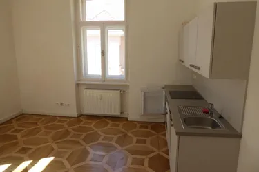 Wohnen im Univiertel. Altbau-Kleinwohnung Graz-Geidorf