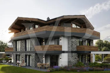 Expose Erdgeschosswohnung in einem exklusiven Neubau im Tiroler-Stil in sonniger Lage von Fieberbrunn