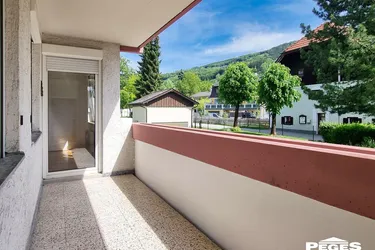 Mitten im Zentrum: 3-Zimmer-Wohnung mit Loggia und Tiefgarage - Mondsee