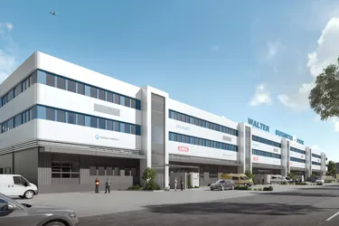 Office &amp; Warehouse individuell auf Ihr Unternehmen abgestimmt, provisionsfrei (911 m² Büro + 346 m² Lager) – WALTER BUSINESS-PARK