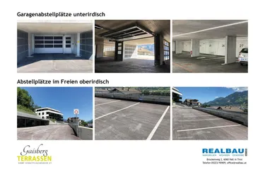 Garagenplätze im Parkdeck ZUM KAUF, Vomp